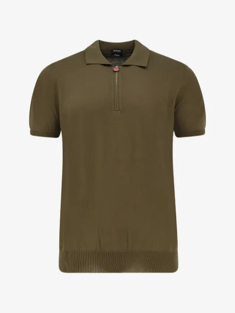 Kiton playera tipo polo con cierre
