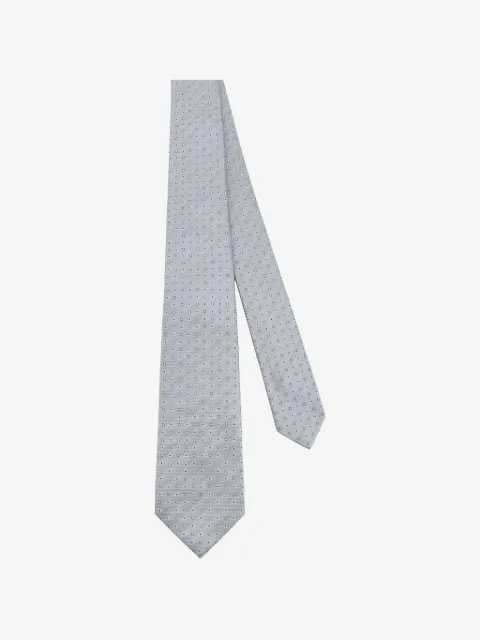 Kiton corbata a lunares
