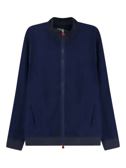 Kiton zip fastening sweater