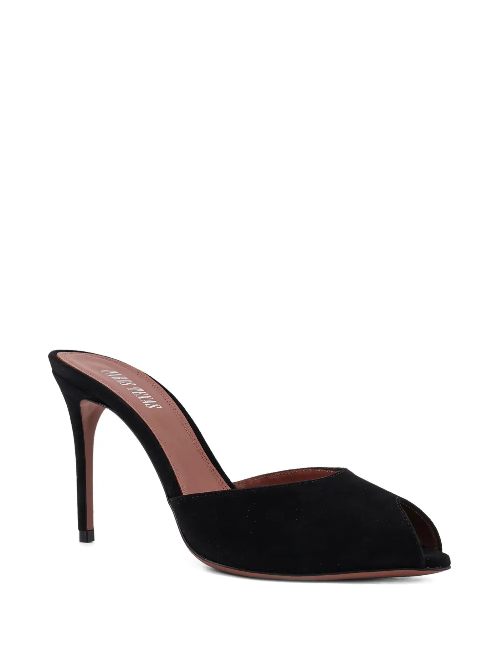Paris Texas black heeled sandals Zwart