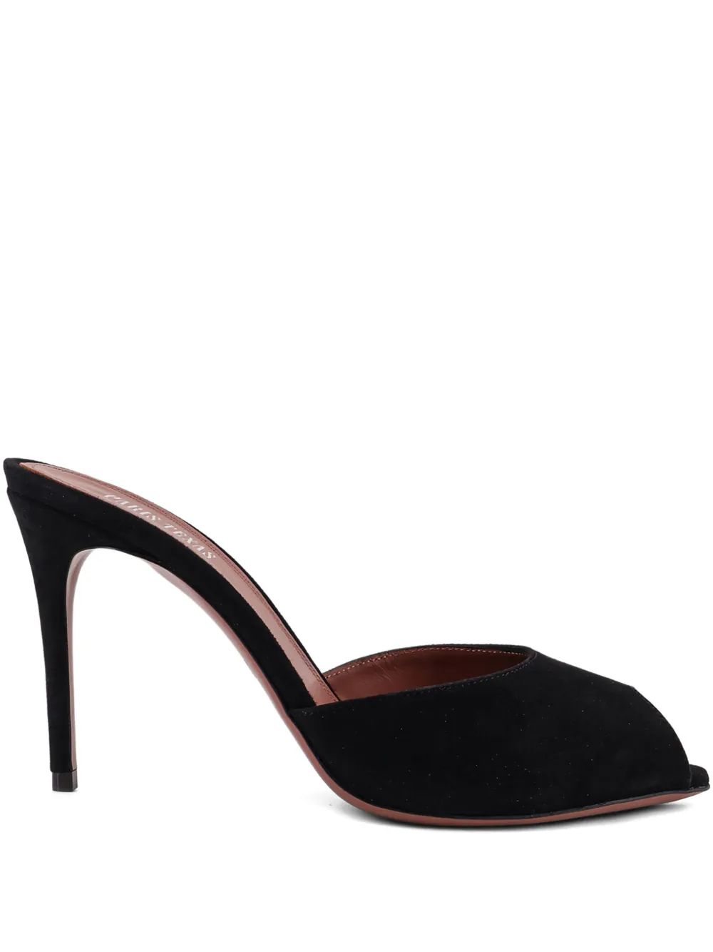 Paris Texas black heeled sandals Zwart
