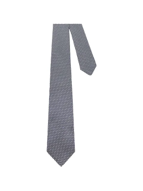 Kiton silk tie