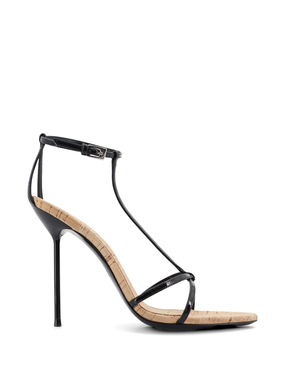 Paris Texas Lidia leather sandals Zwart