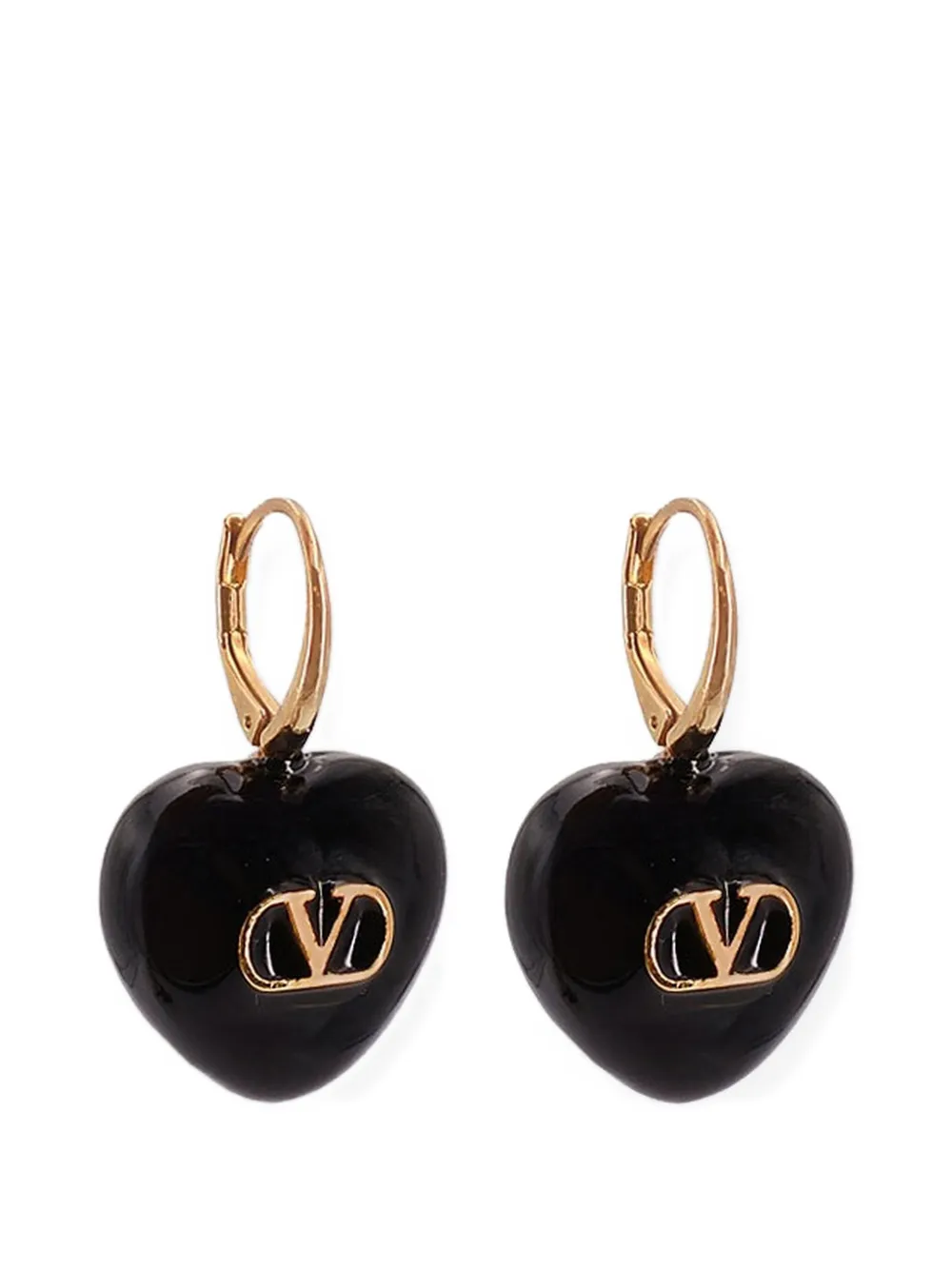 Valentino Garavani Coeur Royal heart earrings - Oro