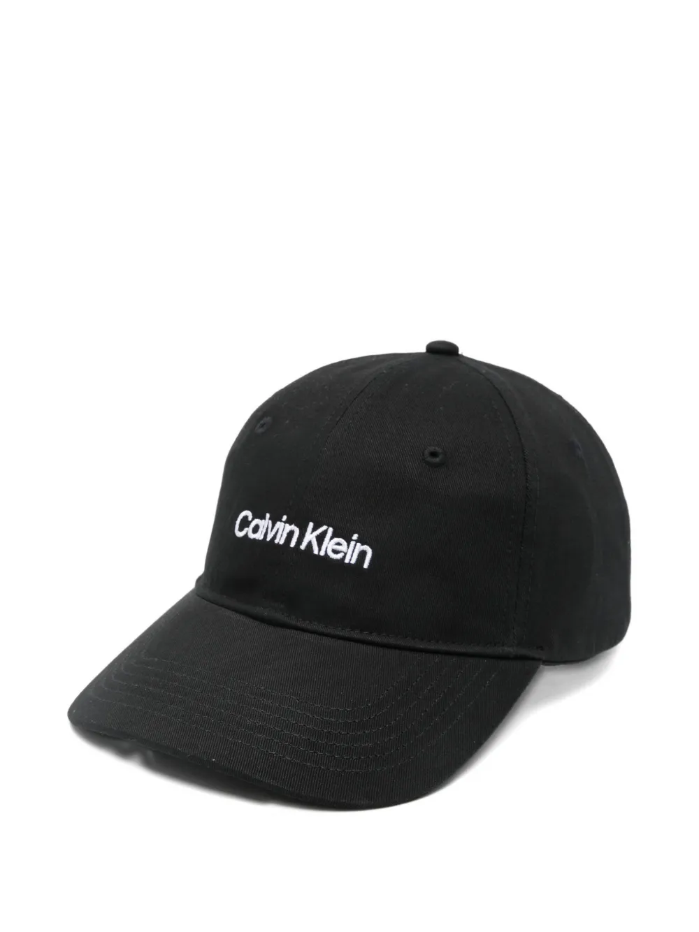 Calvin Klein logo baseball hat - Nero