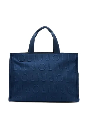 GUESS USA ロゴ トートバッグ | ブルー | FARFETCH JP