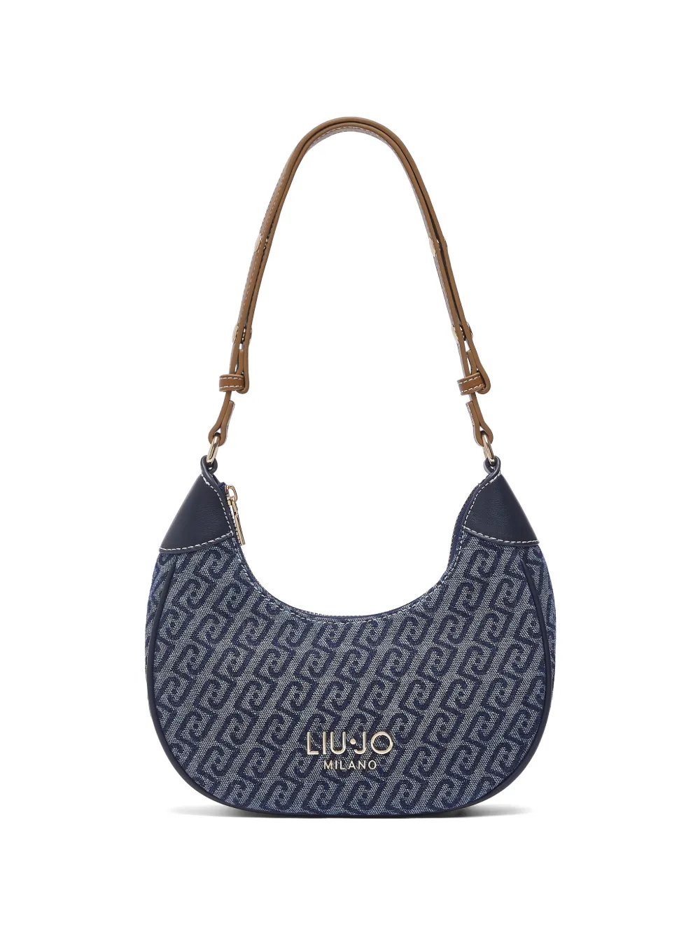 LIU JO Borsa passepartout piccola con logo - Blu
