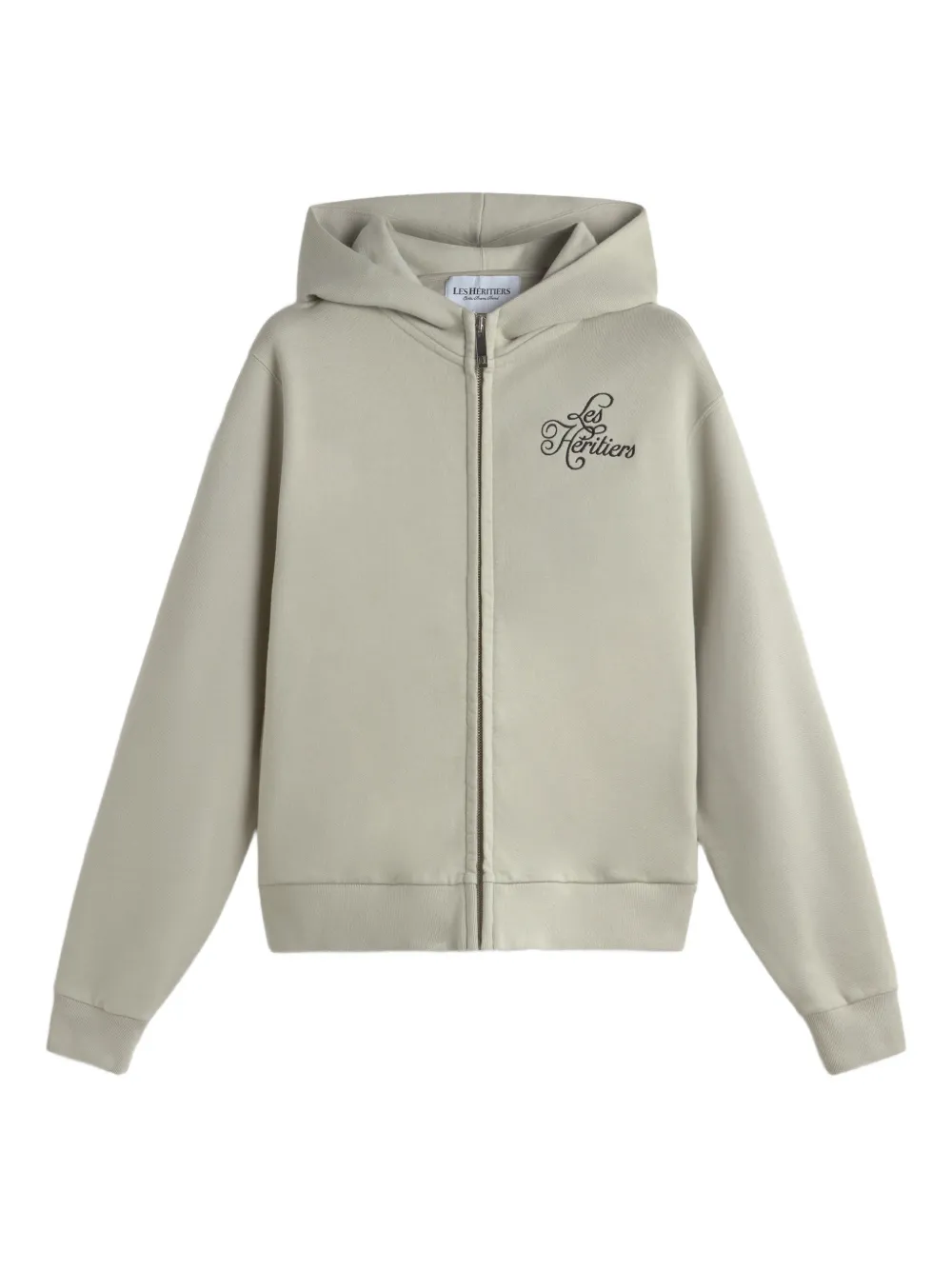 LES HÉRITIERS signature zip sweatshirt | neutro | Image 1