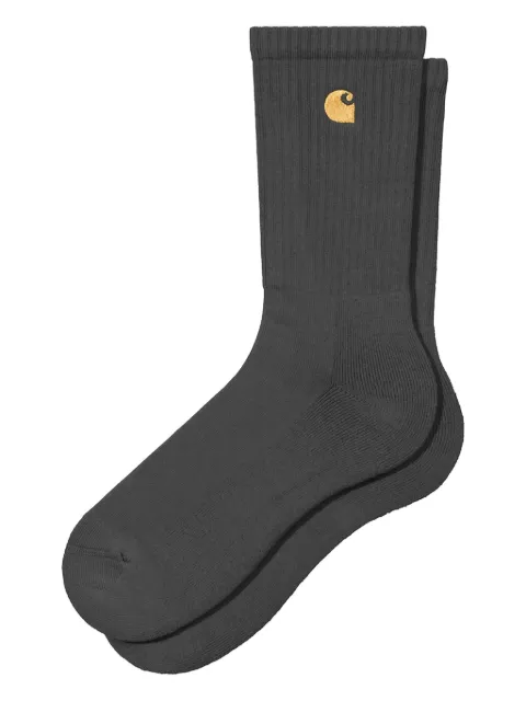 Carhartt WIP embroidered ribbed chase socks