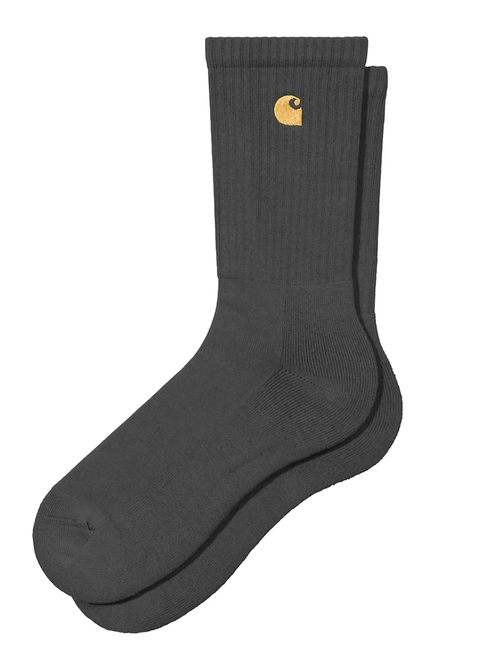 Carhartt WIP embroidered ribbed chase socks | Image 2