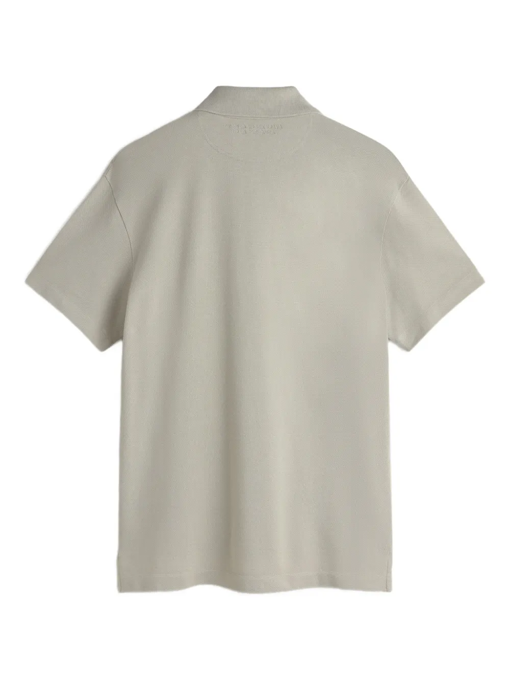 LES HÉRITIERS embroidered polo shirt - Grijs