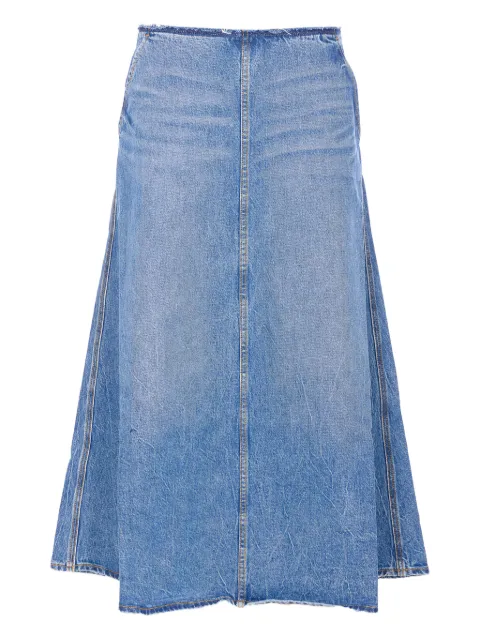 Alexander Wang  A-line denim maxi skirt