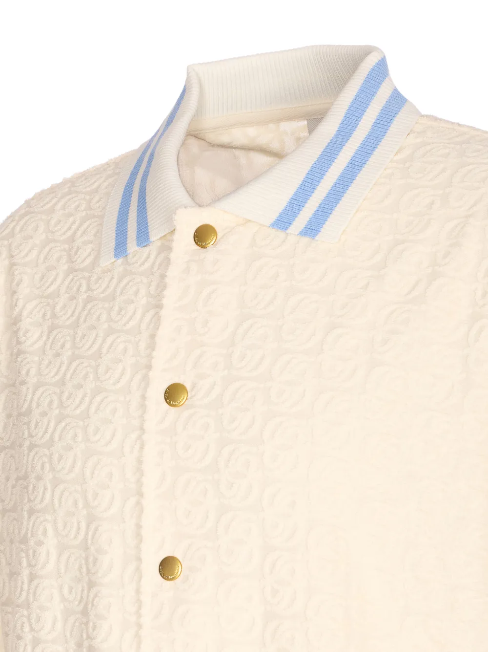 Drôle De Monsieur overhemd met korte mouwen Beige
