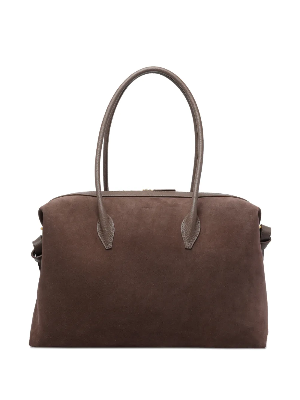 Yuzefi large Brioche suede holdall | Brown | Image 1