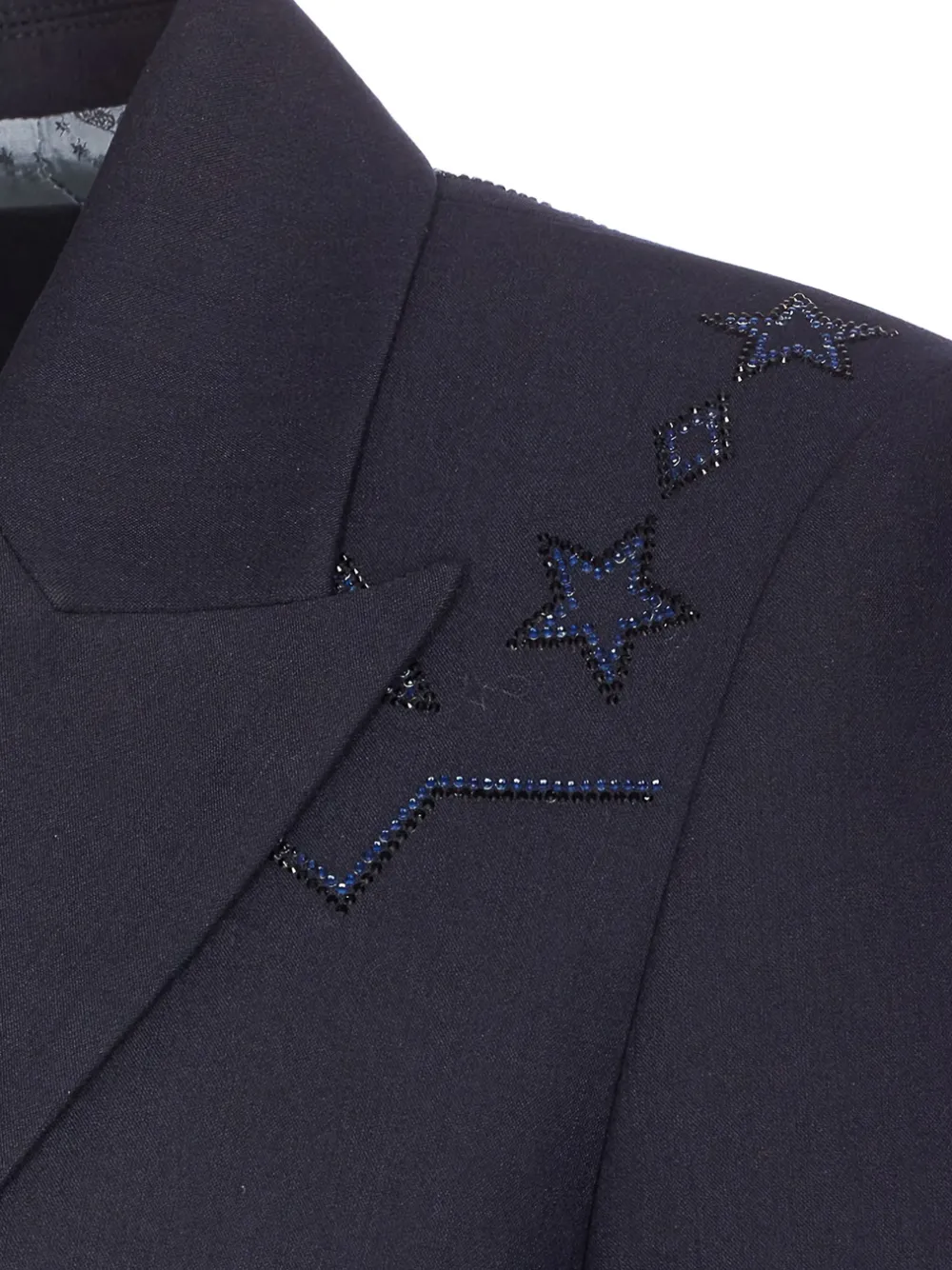 Zadig&Voltaire Vavy verfraaide blazer Blauw