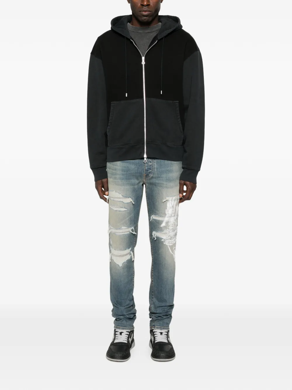 AMIRI ripped print jeans | Regular & Straight-Leg Jeans | Image 2