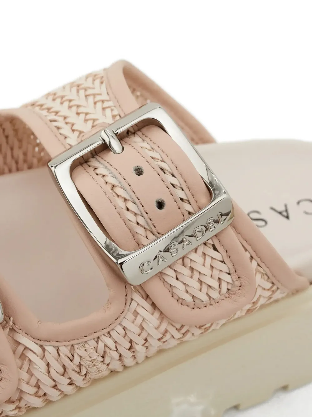 Casadei Birky Ale sandalen met plateauzool Roze