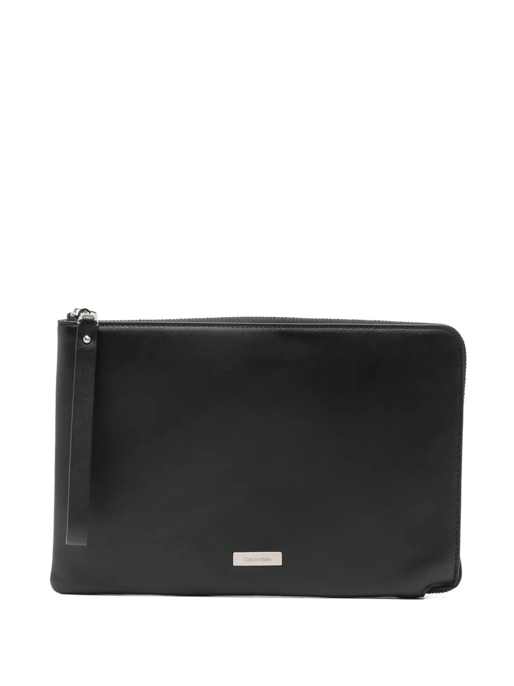 Calvin Klein zip shoulder bag - Nero