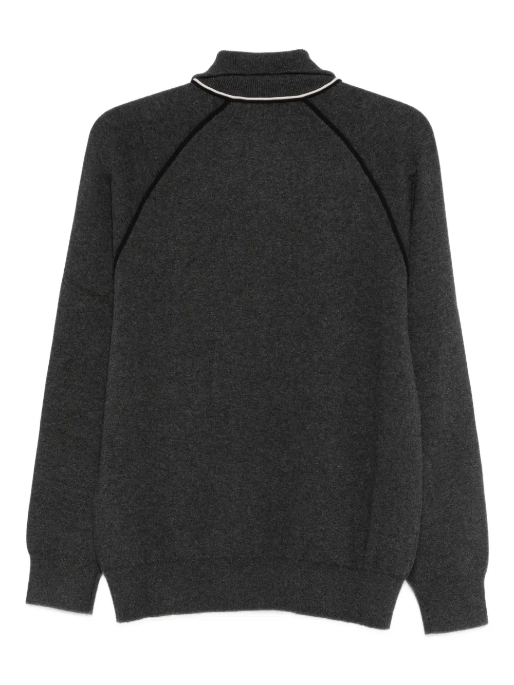 MARANT zip-up logo sweater - Grijs