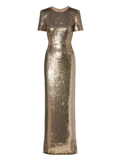 Roland Mouret sequin-embellishment maxi dress