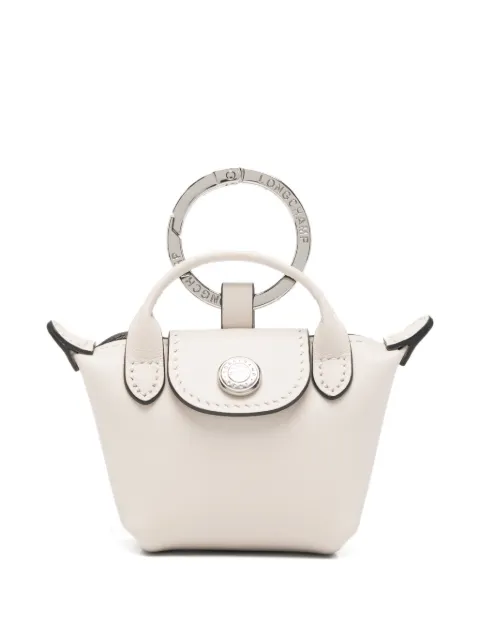Longchamp top handle keyring