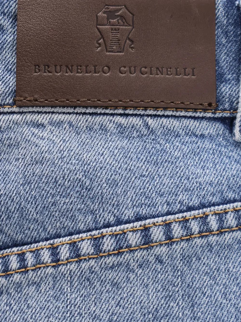  Brunello Cucinelli Cuffed Jeans - Blue 