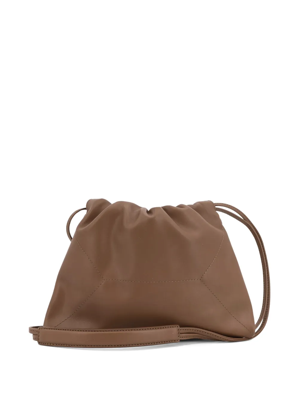 Brunello Cucinelli Leren schoudertas Bruin