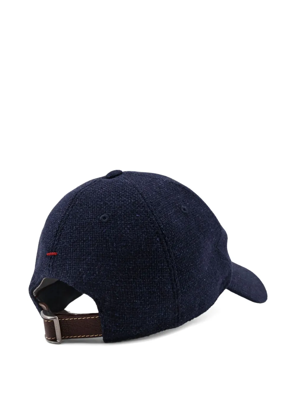 Brunello Cucinelli logo baseball cap - Blauw