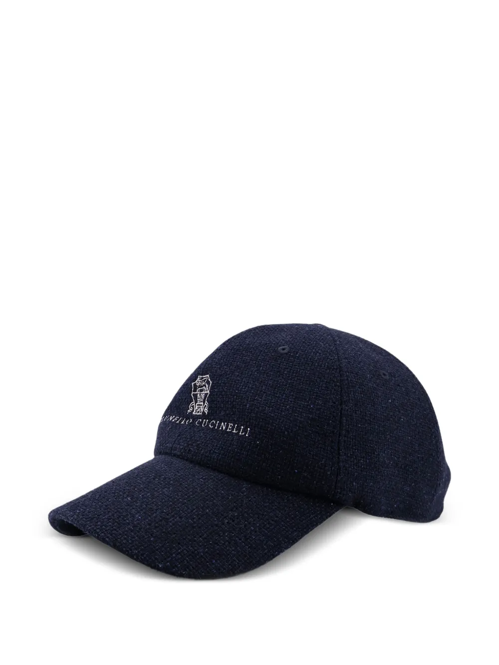  Brunello Cucinelli Logo Baseball Cap - Blue 