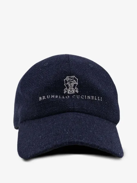 Brunello Cucinelli gorra de béisbol con logo