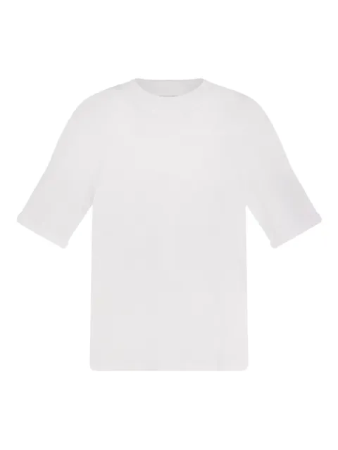 Brunello Cucinelli crew-neck ribbed-trim T-shirt