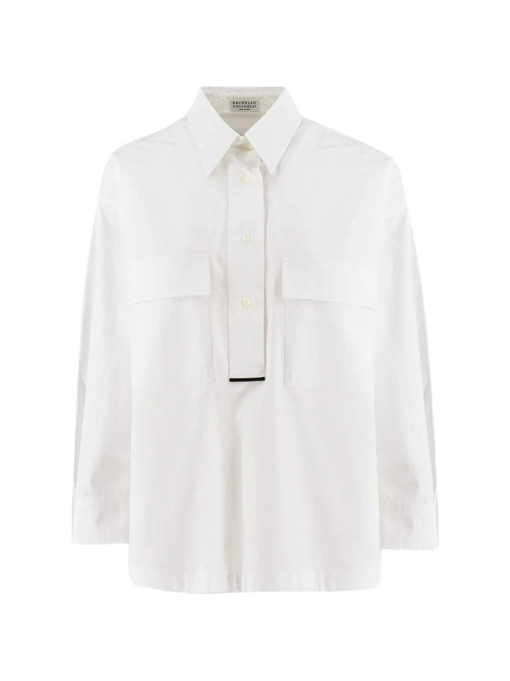 Brunello Cucinelli pocket shirt - Bianco