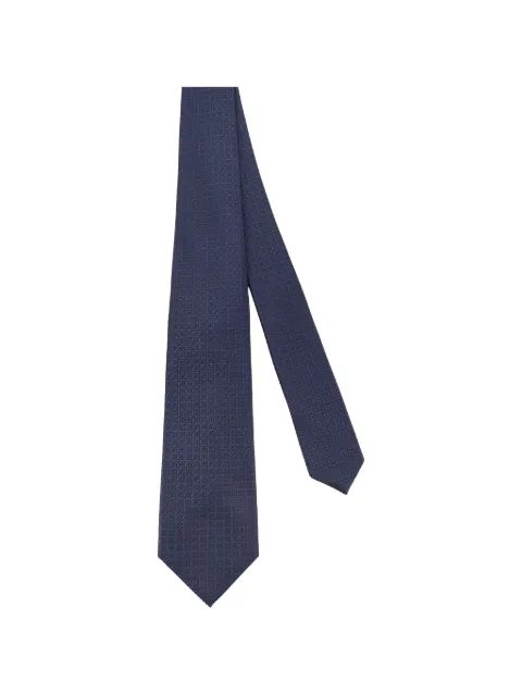 Kiton jacquard-pattern tie