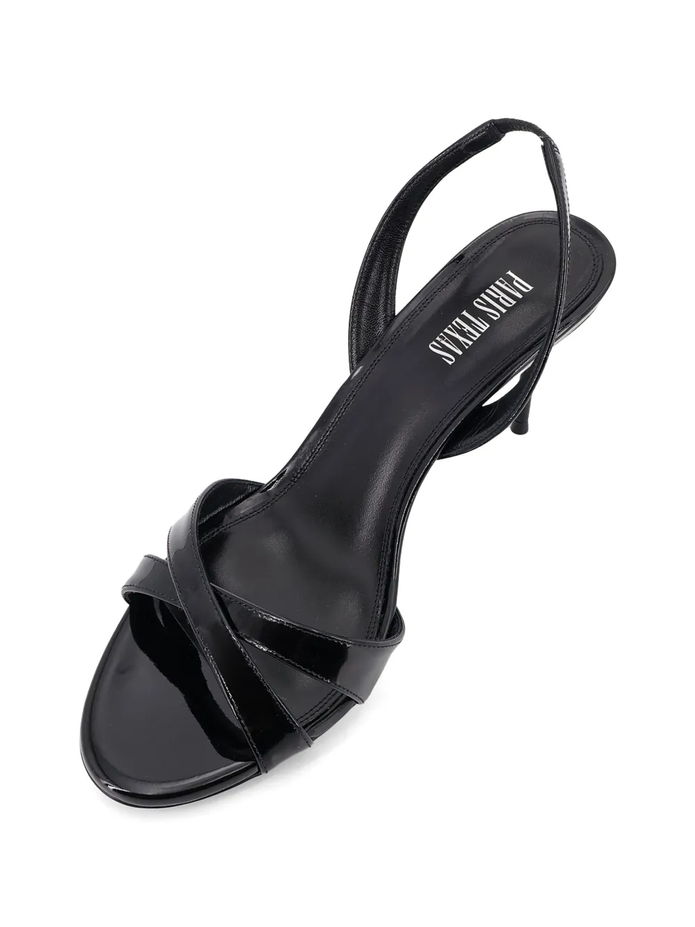 Paris Texas Lidia slingback sandals Zwart