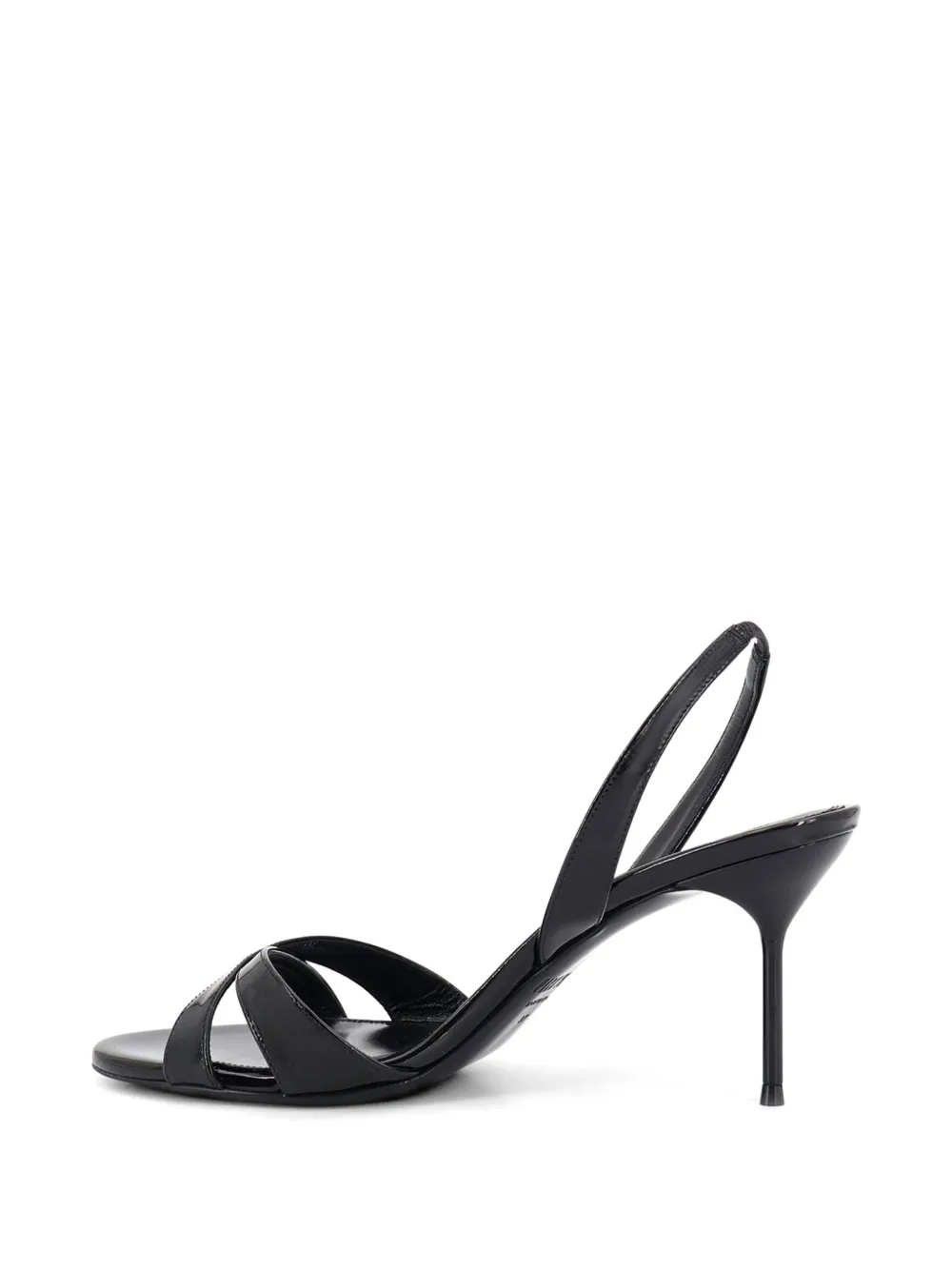 Paris Texas Lidia slingback sandals Zwart