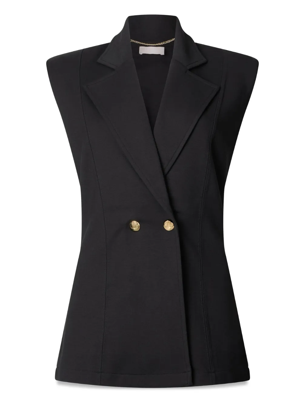 LIU JO small lizard effect chain satchel - Nero