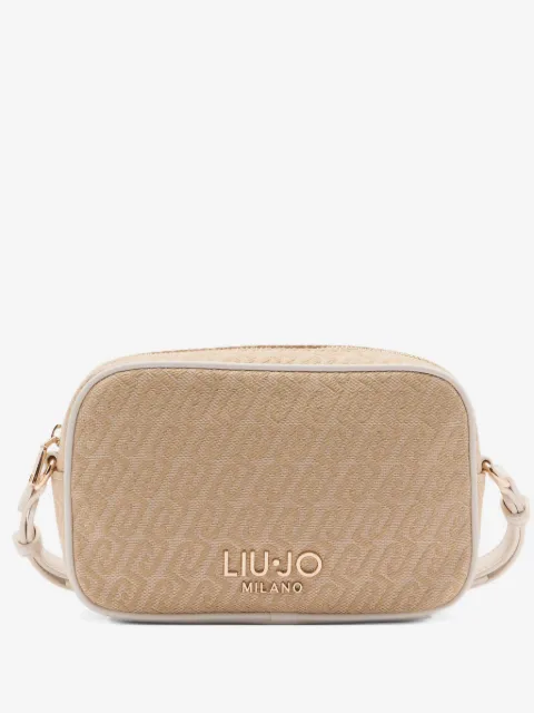 LIU JO small jacquard crossbody bag