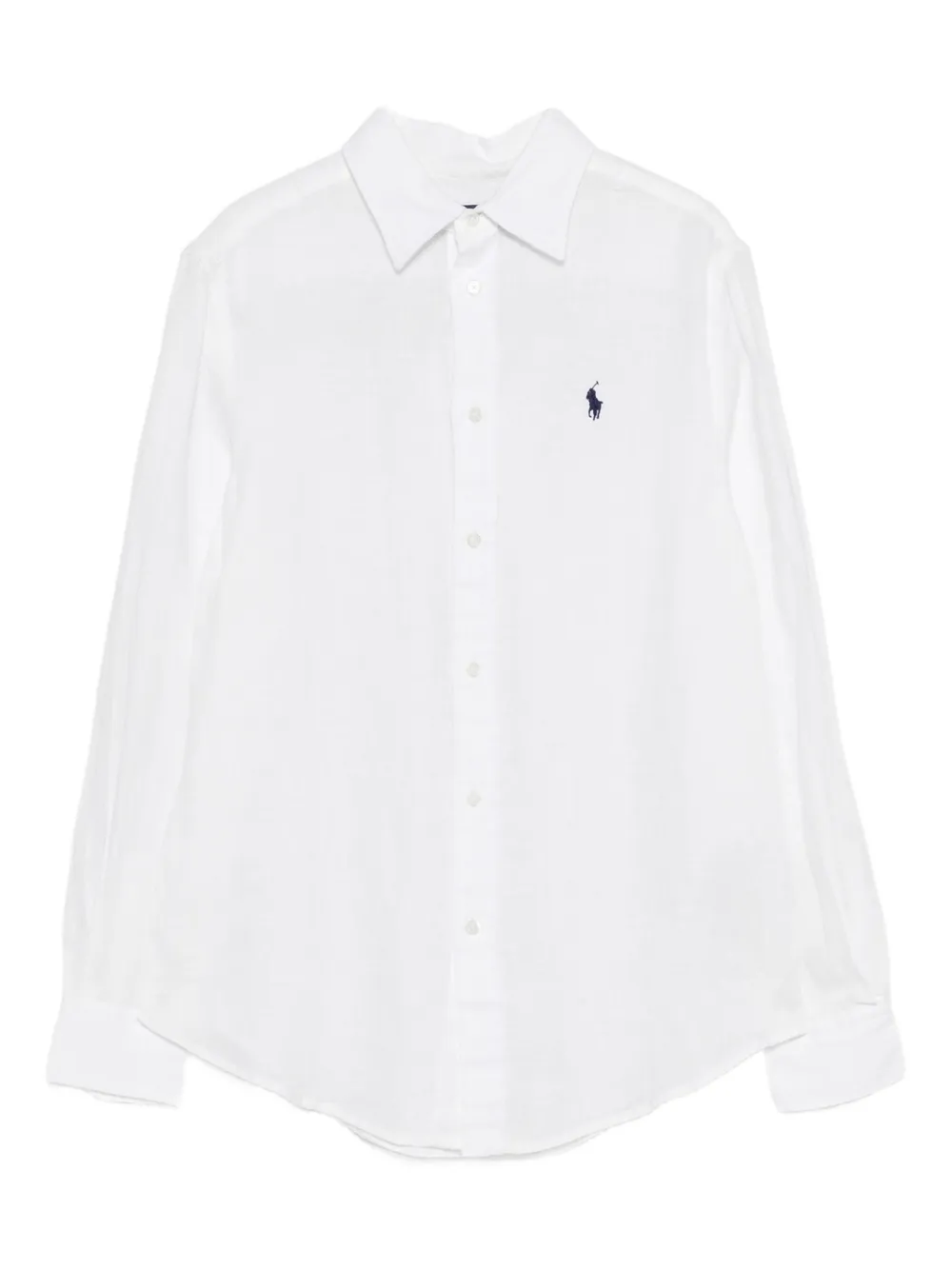 Polo Ralph Lauren logo-embroidered shirt - Bianco