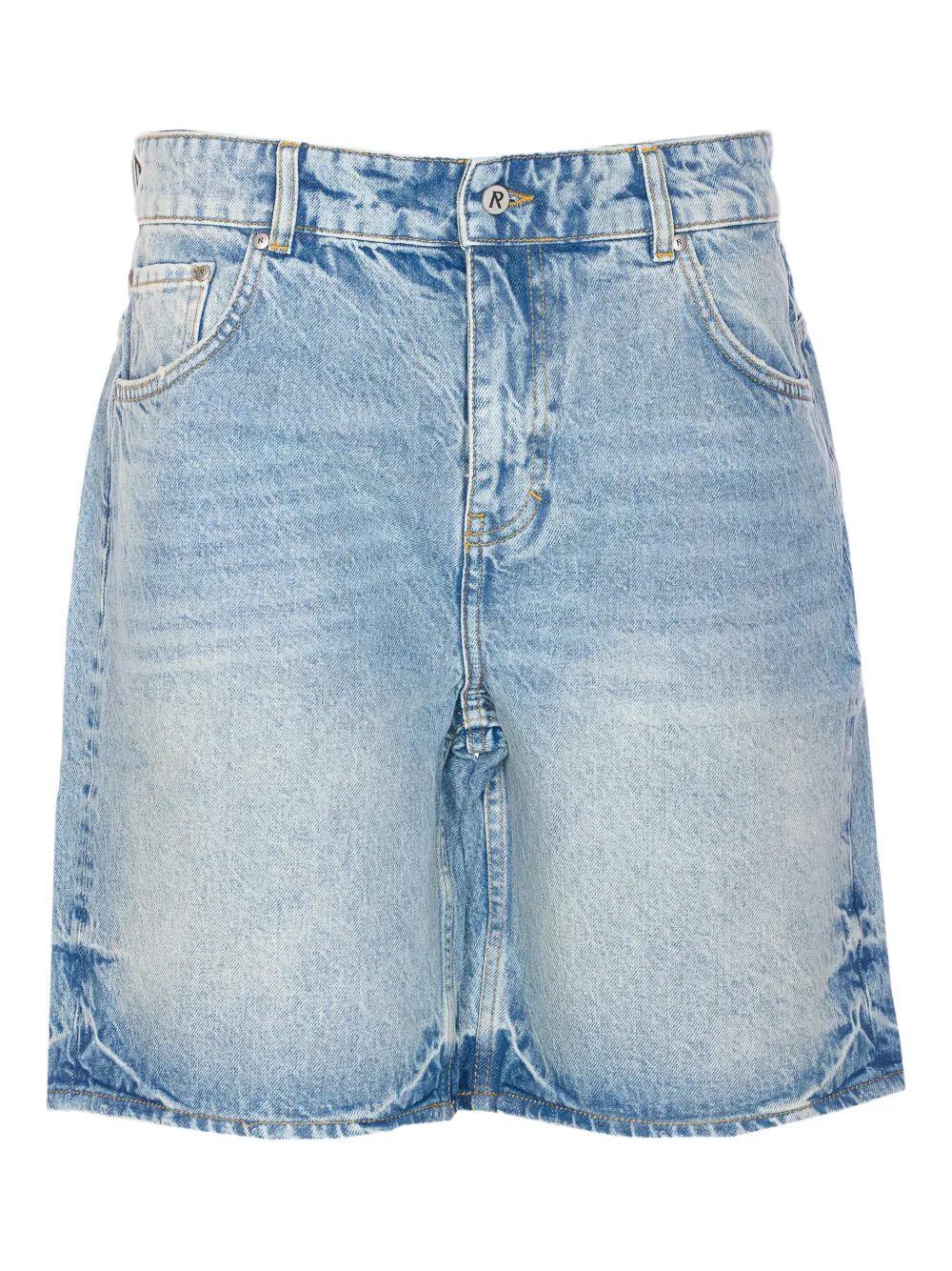 Represent denimshorts med knaplukning | blå | Image 1