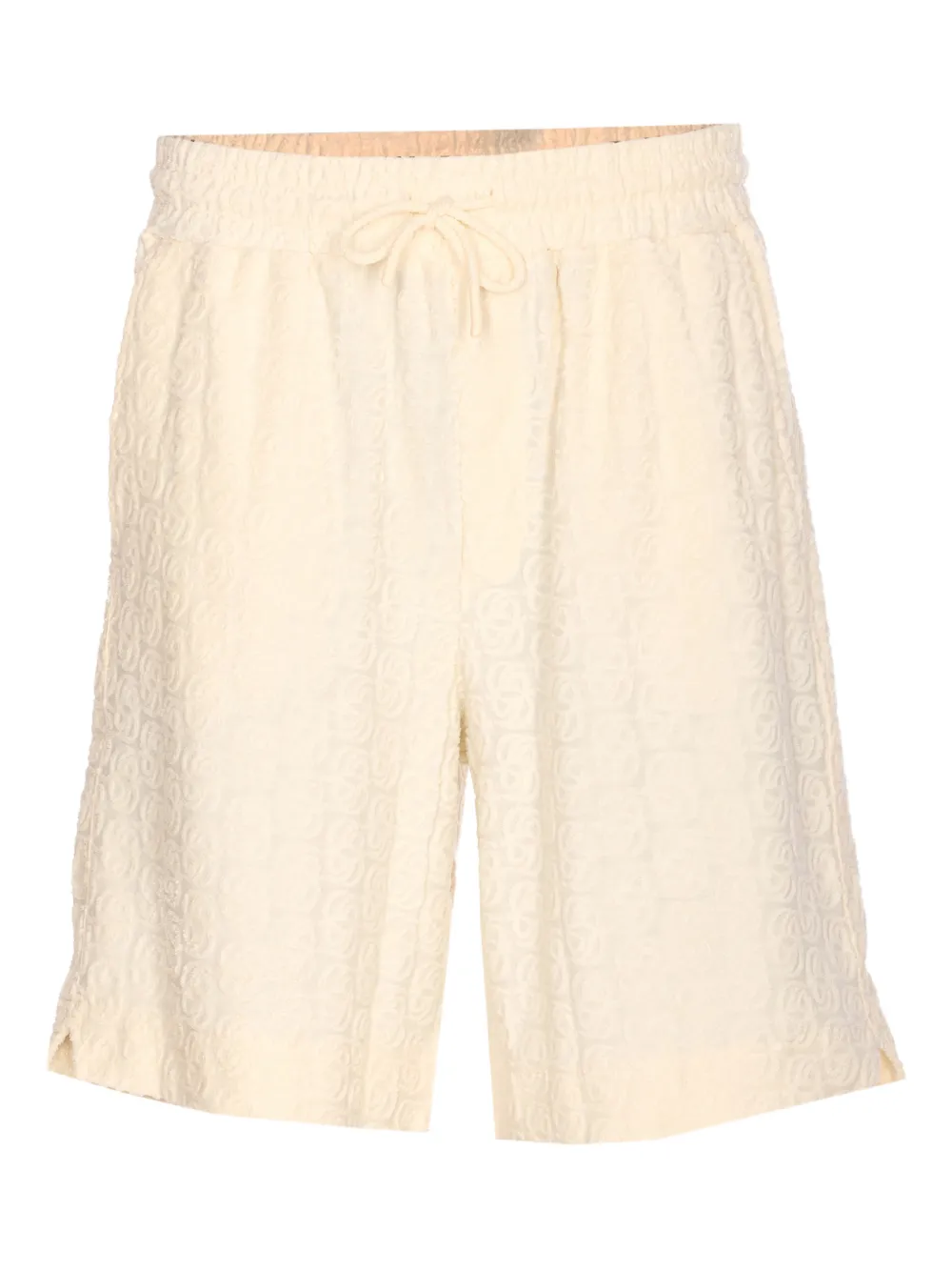 Drôle De Monsieur elasticised-waist track shorts | Neutrals | Image 1