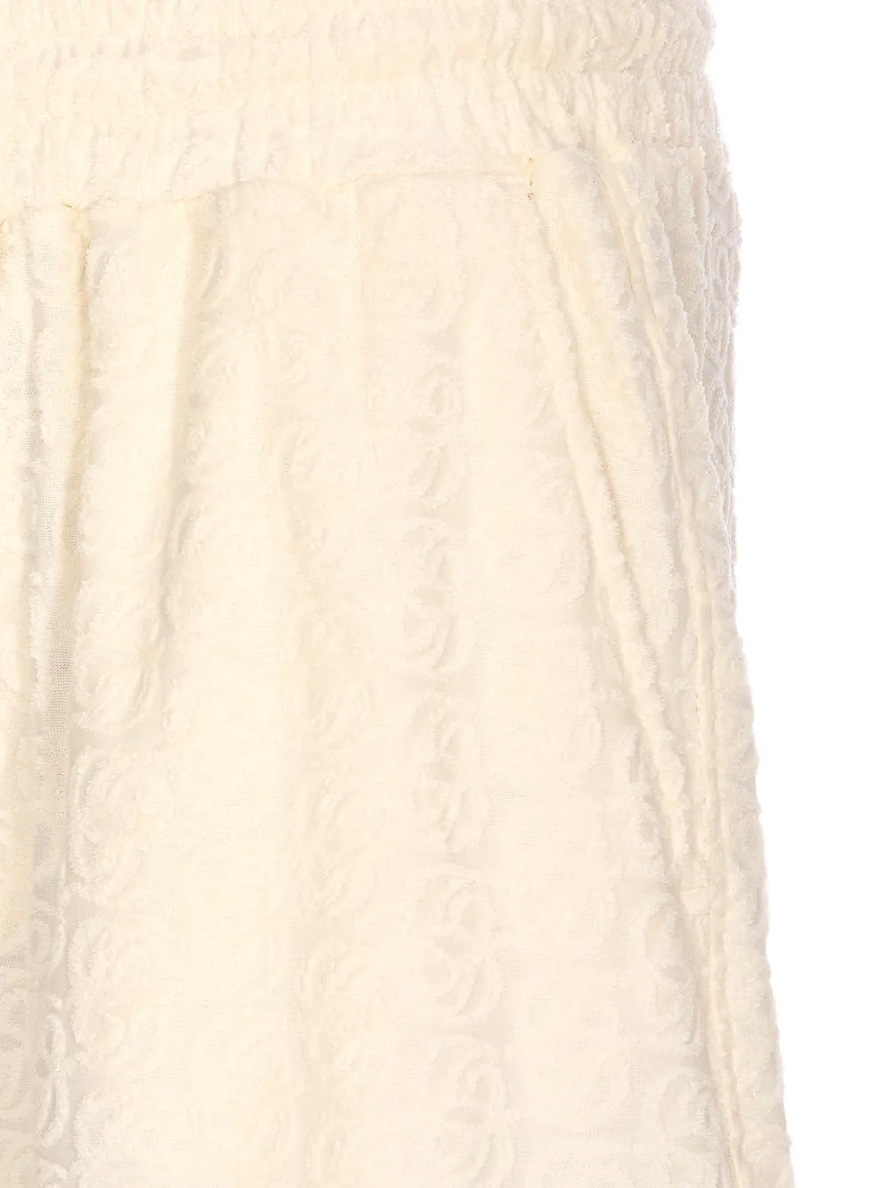 Elasticised-Waist Track Shorts