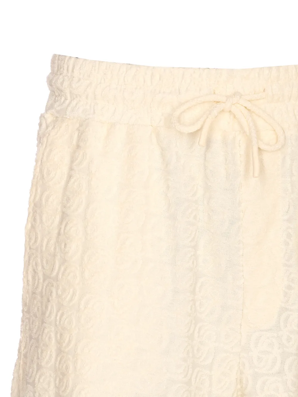 Elasticised-Waist Track Shorts