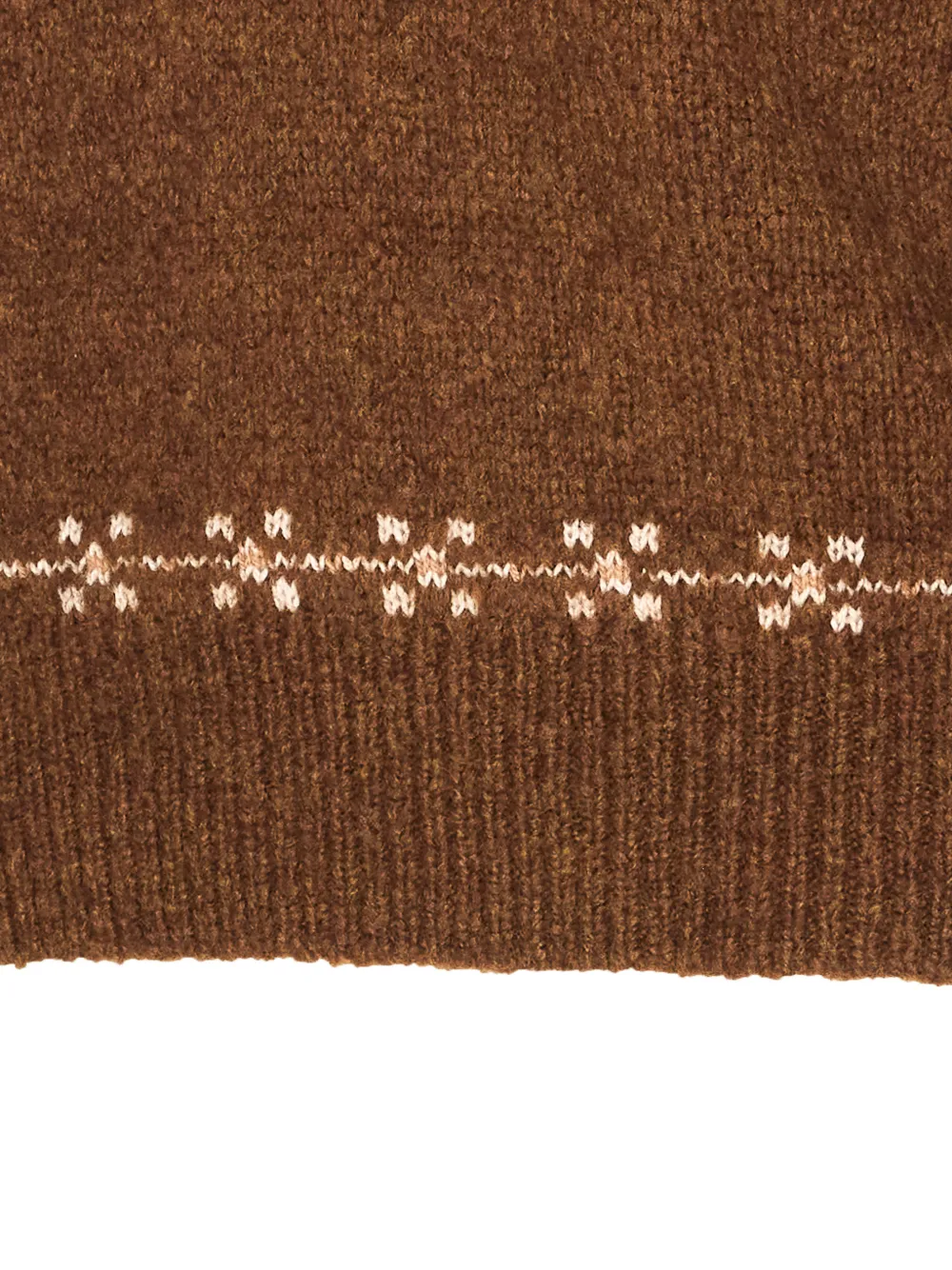  Guest In Residence Cloud Chalet Patterned Sweater - Brown 