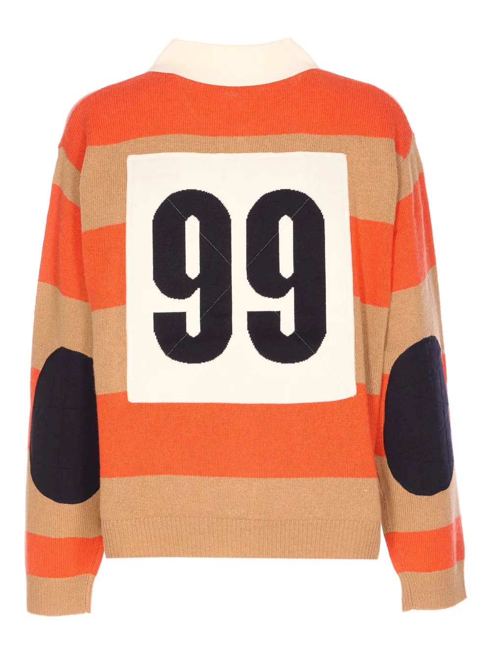 Essentiel Antwerp striped buttoned polo top | Playeras tipo polo | Image 2