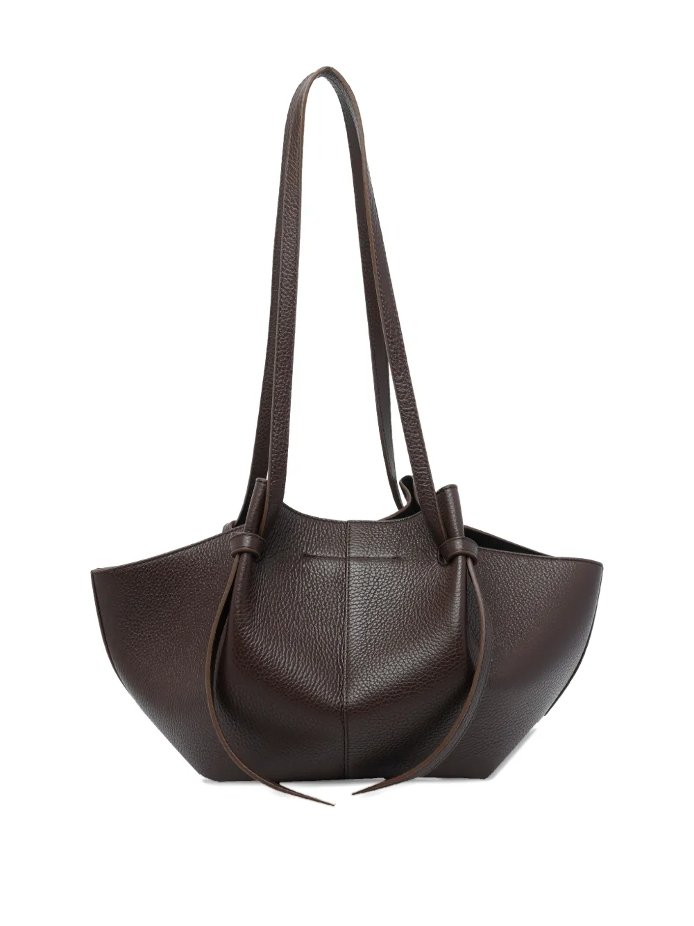 Yuzefi Mochi leather shoulder bag - Bruin