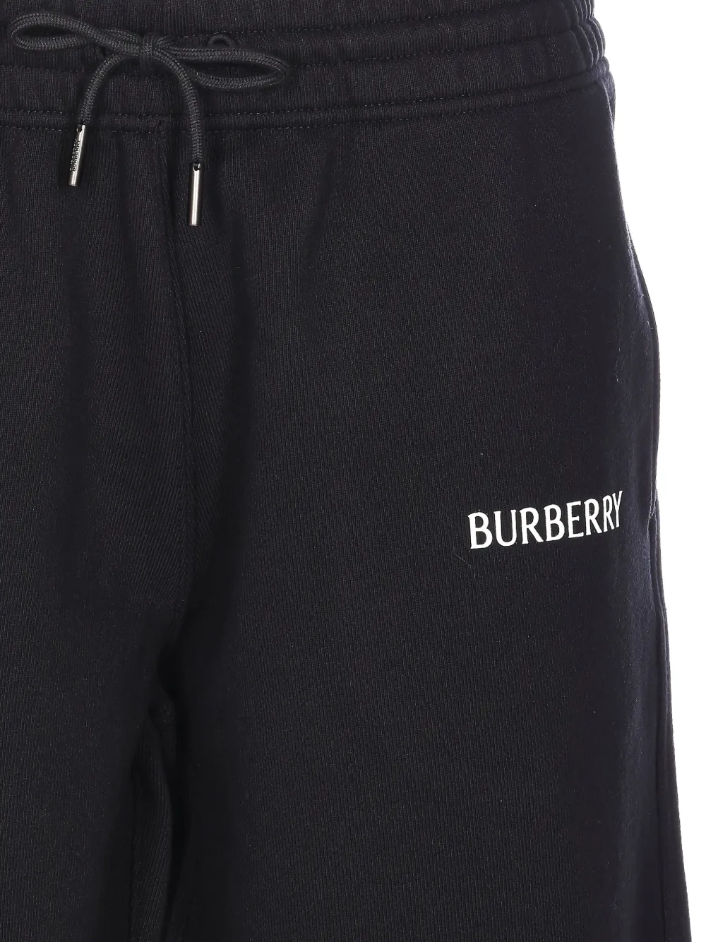 Burberry Trainingsbroek met geborduurd logo Zwart