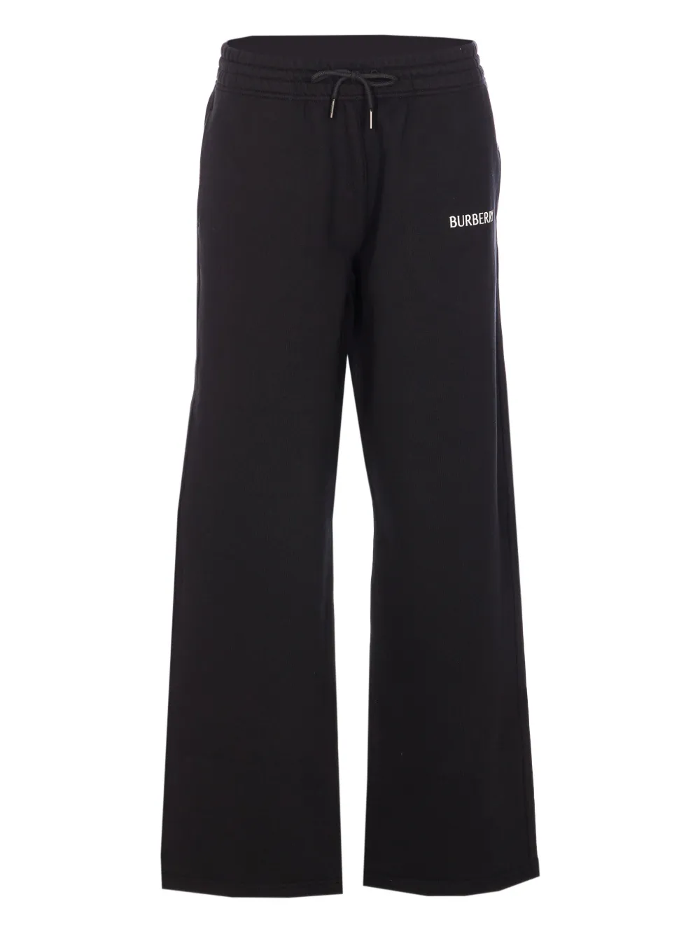 Burberry embroidered logo-detail track pants - Nero