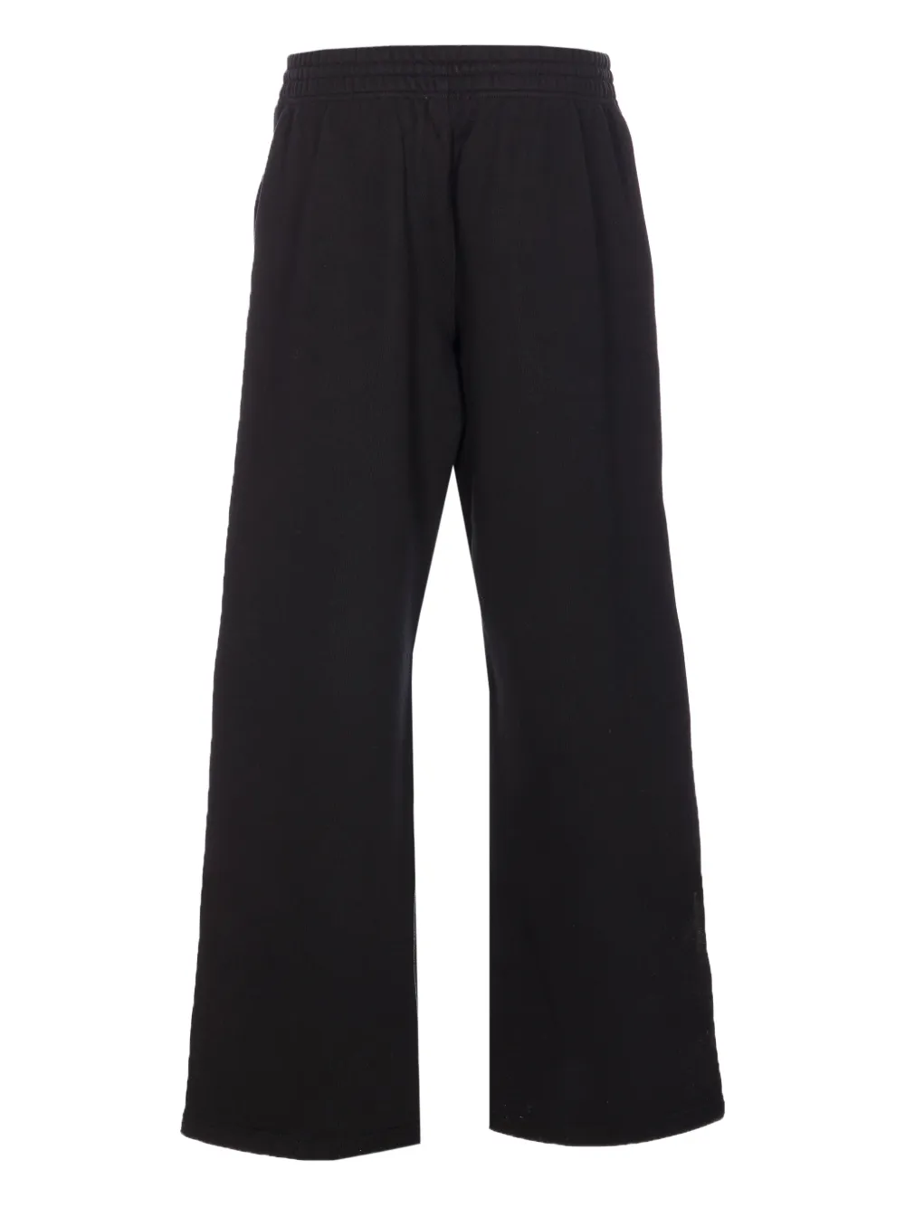 Burberry embroidered logo-detail track pants - Zwart