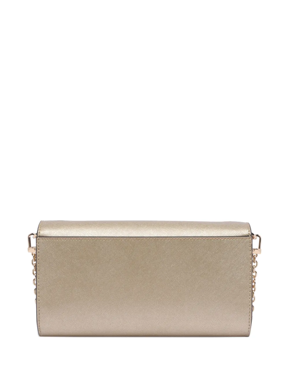Michael Michael Kors Mona detachable-chain clutch bag - Goud