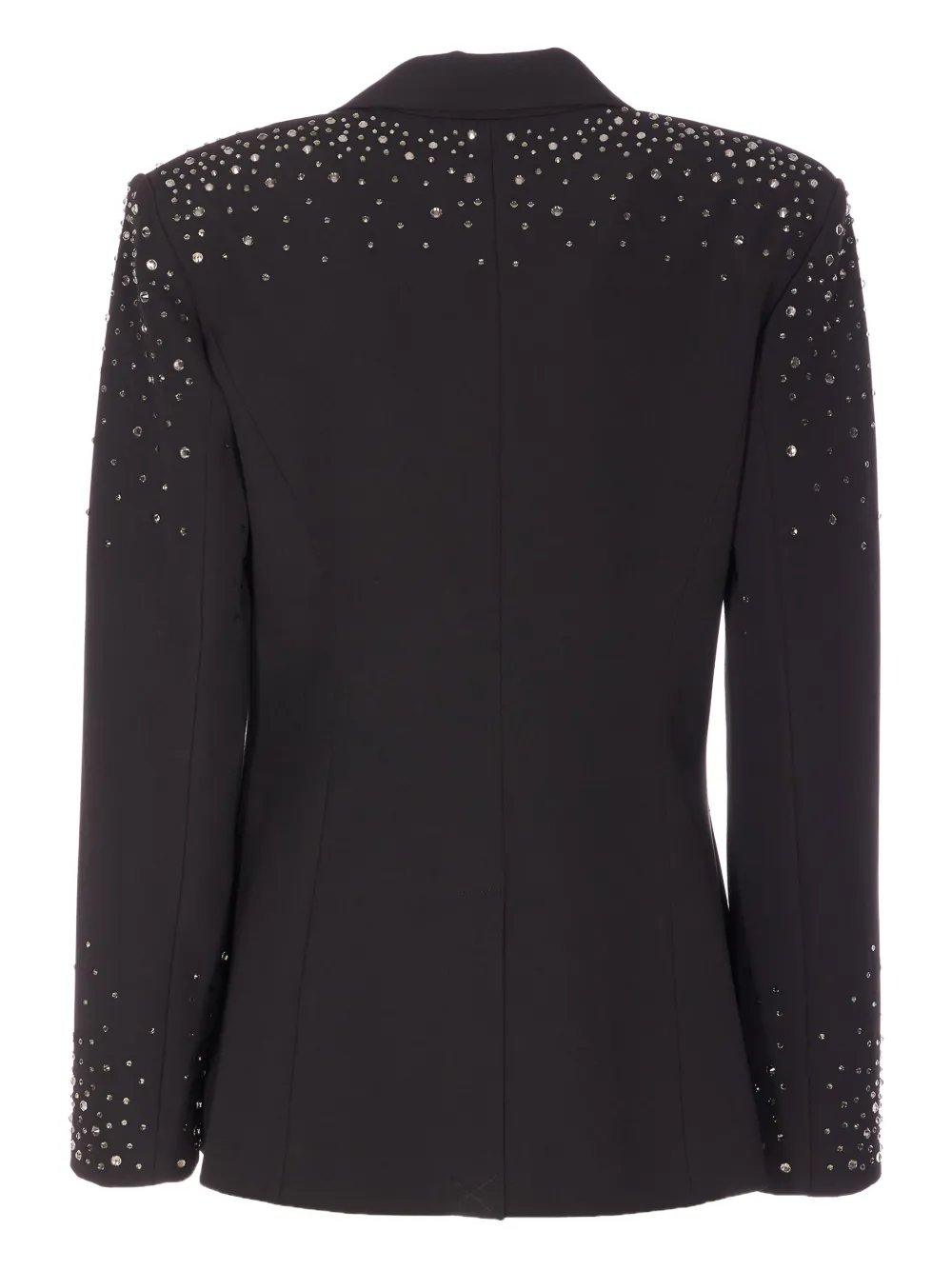 LIU JO crystal-application V-neck blazer | Blazers | Image 2